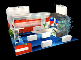 特装展览模型展示台的图文设计策略